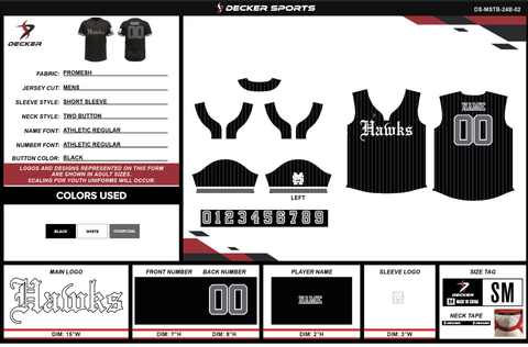2026 MSA Gameday Black Jersey