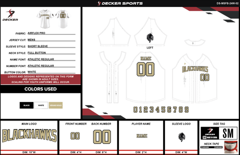 2026 MSA Game Jersey White Alternate